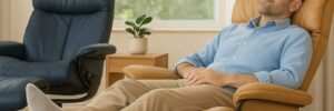 Health Benefits of Norwegian Recliners: Comfort + Wellness